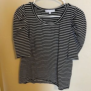 Rebecca minkoff puff sleeve tee